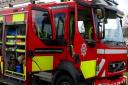 Library image of a North Wales fire engine