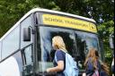 Pupils will still be able to get home via a public bus service.