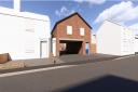 Design visualisation for a new housing development on Aston Street, Wem, which has been approved by Shropshire Council.