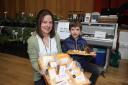 Lynn Storer and Roddy Storer from The Pantry at Manor Farm at Wem Spring Market