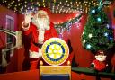Whitchurch Rotary Club's Father Christmas is ready to go for December.