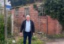 Dave Roberts outside the Mill he wants to develop in Chester Road.