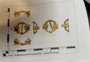 The brooch found in north Shropshire.