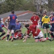 Joe Mullock, seen in previous action, ended up at flanker (pic by Ian Stading)