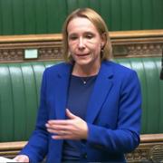 Helen Morgan speaking in Parliament.
