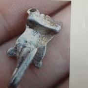 The post-medieval dress hook was found near Wem.