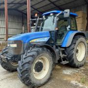 The 2006 New Holland TM155 which sold for £26,000.