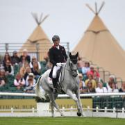 Oliver Townend in action in Lincolnshire.