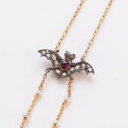 The bat pendant was part of the Whitchurch collection.