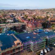 The latest drone shots of the Paulsthi Moss development in Whitchurch.