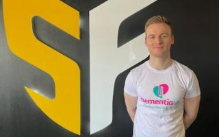 Adam Ciesielski will be leading a 24-hour workout on June 9 for dementia UK.