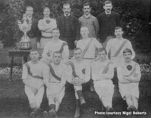 Chirk FC in 1890.