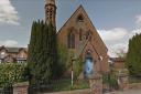 The former Presbyterian church in Holt was included on Wrexham Council\'s list of properties which are at risk. Source: Google