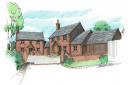Drawings of how the new homes in Worthenbury will look. Source - planning documents.