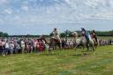 This was the first time camel racing has taken place in Calverhall.