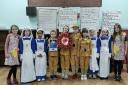 Ellesmere's Brownies on their Remembrance Day.