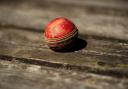 A general view of a worn cricket ball as a Kew Cricket Club's Sunday XIside  take on Lord Gnome's at the Kew Cricket Club.