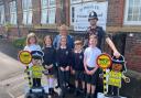 Officers from Wem SNT met staff and pupils in St Peter's CE Primary School.