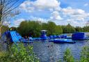 Aquapark has proved popular since it re-opened in  2021.