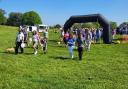 The walk was attended by 150 people and it raised £3,200.