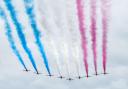 The Red Arrows will be flying over Whitchurch tonight
