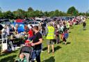 Sellers sold and buyers bought at Rotary’s June car boot sale.
