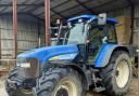 The 2006 New Holland TM155 which sold for £26,000.