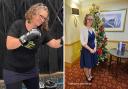 Emma Blencowe beofre her Slimming World journey and now.