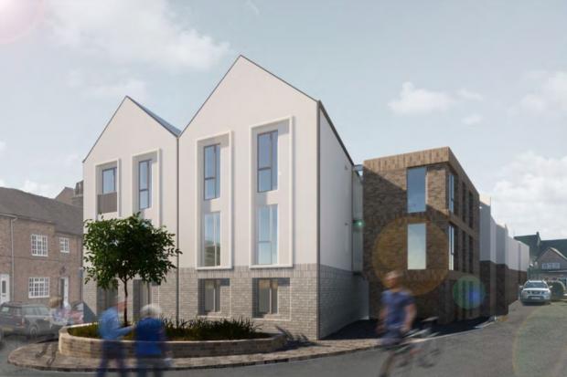 How the proposed rear extension to the building could look. Pic: GWPA Architecture.
