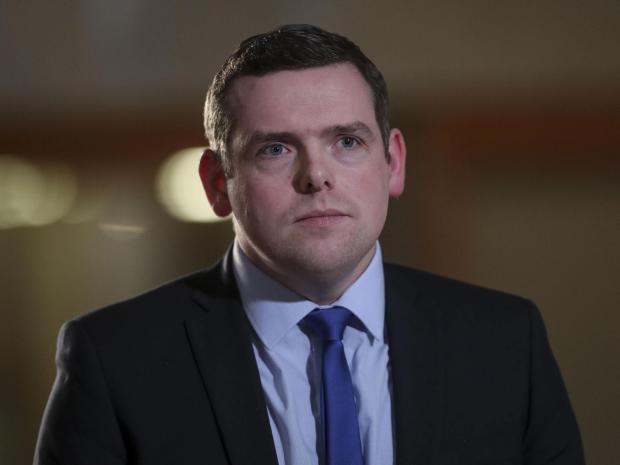Whitchurch Herald: Douglas Ross said Mr Johnson must resign if he misled Parliament (Fraser Bremner/Daily Mail/PA)