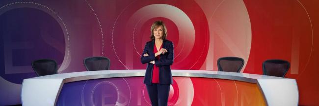 Fiona Bruce and Question Time comes to Shrewsbury tonight.