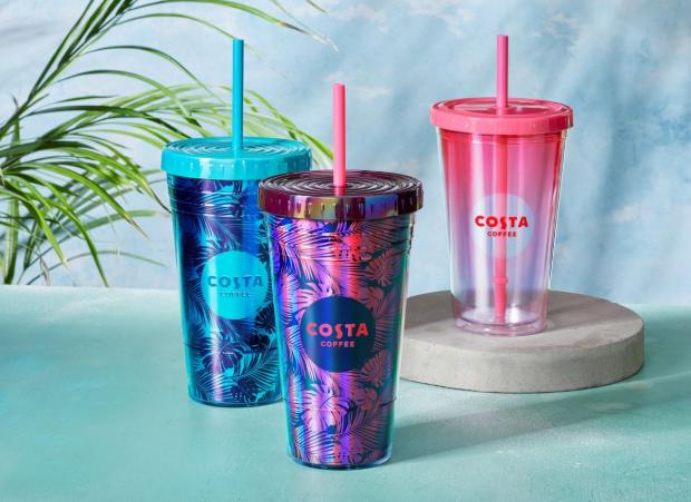 Whitchurch Herald: Neon Frappe Cups (Costa Coffee)
