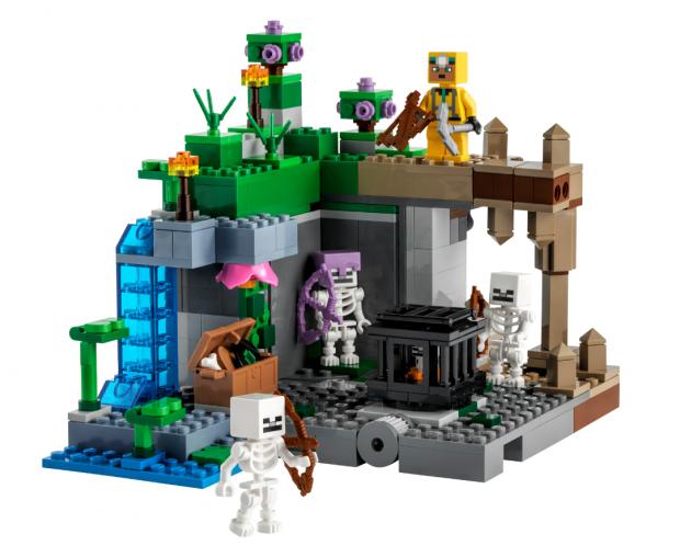 Whitchurch Herald: LEGO® Minecraft® The Skeleton Dungeon. Credit: LEGO