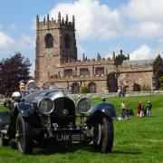 A heritage Bentley at the Marbury Merry Days. Photo taken by Jonathan White.