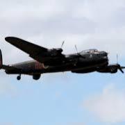 RAF Lancaster bomber aircraft.