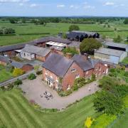 Haughton Farm in Ellesmere is upf ro sale for £3.25m.