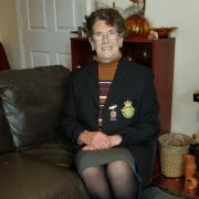 Rose was given a long service medal in recognition for her service to the Whitchurch branch of the Royal British Legion.