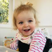 Vega suffers from Cerebral Palsey and her father James will be running along Hadrian's Wall to raise money for her treatment.
