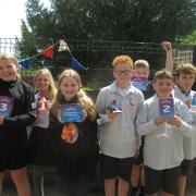 Youngsters from Moreton Say Primary School.