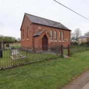 Coton Methodist Church. Pic: Halls Estate Agents.