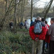 Whitchurch Walkers on a previous trek.