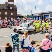 Shropshire Fire and Rescue Service open day for their 75th anniversary
