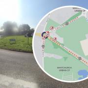 The planned work for the Tilstock roundabout in Whitchurch.
