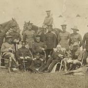 Officers of the North Shropshire Yeomanry.