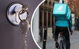 Deliveroo can add up to £36,000 to the value of your home. (PA/Canva)