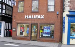 Halifax bank in Whitchurch.