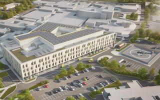 The proposed Royal Shrewsbury Hospital has been approved.